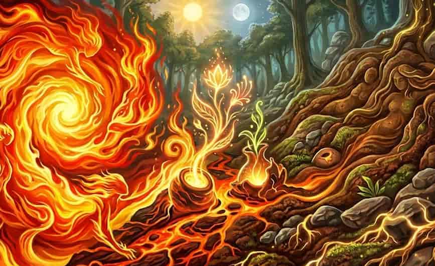 火産霊神と埴山姫神